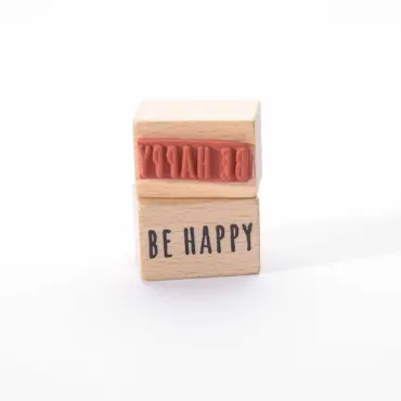 Heindesign Motivstempel Be Happy