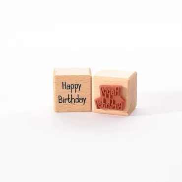 Heindesign Motivstempel Happy Birthday 2