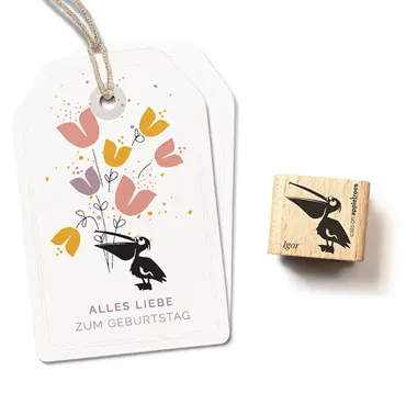 Cats on appletrees Stempel Pelikan Igor