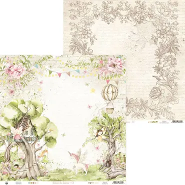 P13-PAPER PAPER BELIEVE IN FAIRIES 01, 12X12"