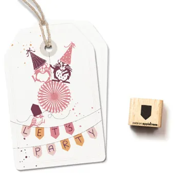 Cats on appletrees Ministempel Wimpel 6