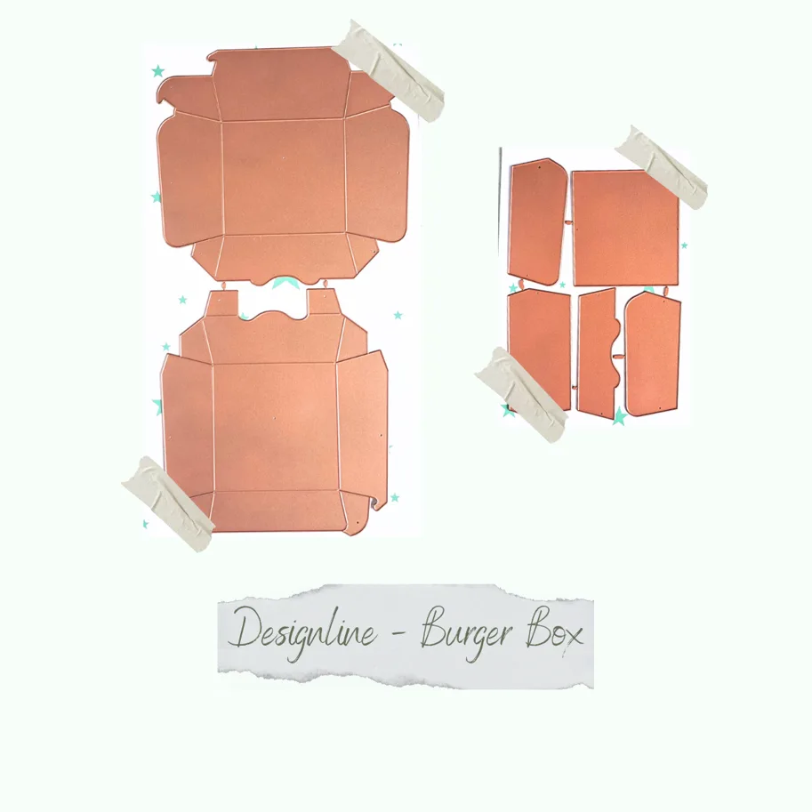 Creative-Depot Die - Designline - Burger Box - Set