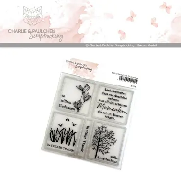 Charlie & Paulchen Emboss & Cut Trauermotive