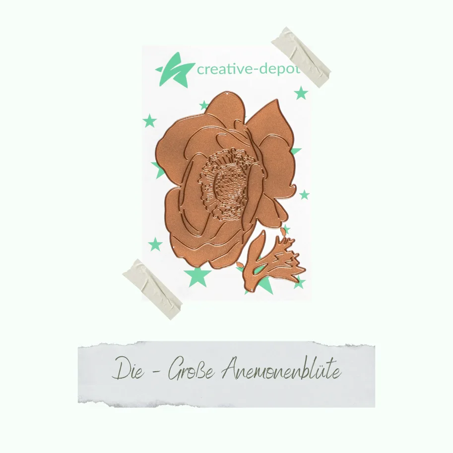 Creative-Depot Die - Grosse Anemonenblüte