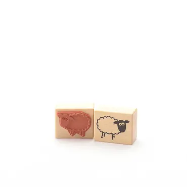 Heindesign Motivstempel Titel: Sheep links