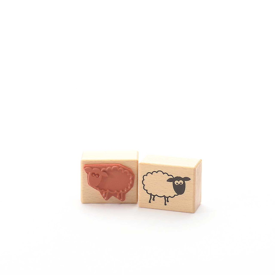 Heindesign Motivstempel Titel: Sheep links