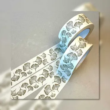 INBOX Klebeband Ginkgo grün 5cm/50m