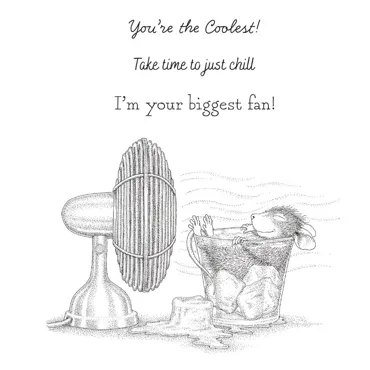 Spellbinders Stay Cool Cling Rubber Stamp