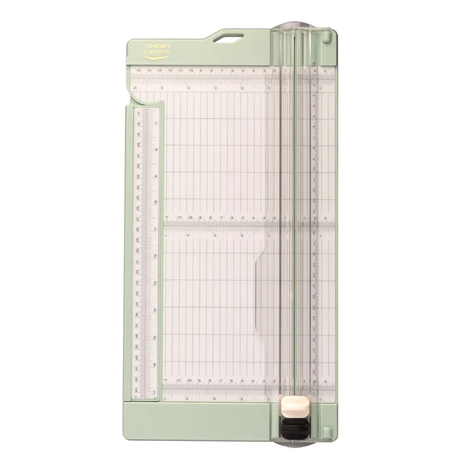 Vaessen Creative • Papierschneider Mit Falzbrett 15x30,5cm Mint