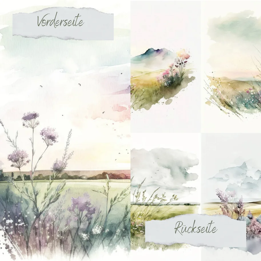 Creative-Depot Designpapier - Wiesentraum