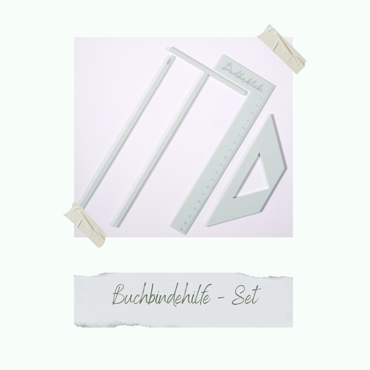Creative-Depot Buchbindehilfe Set - Buchbindeliebe