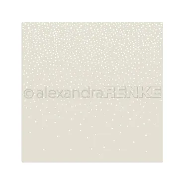 Alexandra Renke Stencil 'Schneefall'