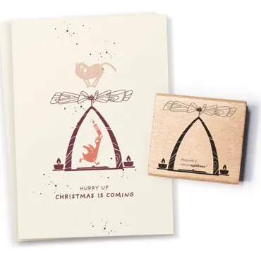 Cats on appletrees Stempel Pyramide 2 Bogen