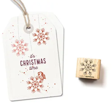 Cats on appletrees Stempel Strohstern