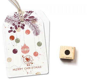 Cats on appletrees Ministempel Dot Pünktchen 2