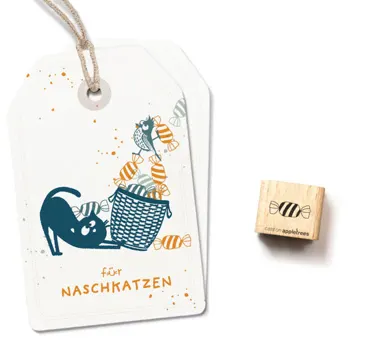 Cats on appletrees Ministempel Bonbon