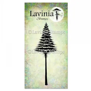 Lavinia Stamps Snowy Fir Tree