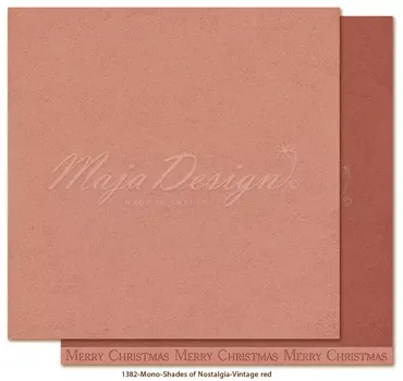 Maja Design - Mono - Nostalgia - Vintage red