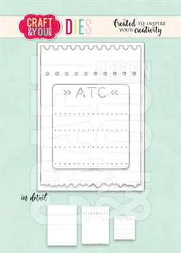 Craft & You ATC Ticket Set"