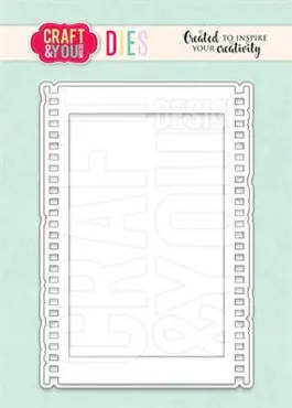 Craft & You "Film frame 9x13"