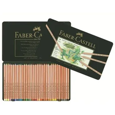 Faber Castell Pastell Buntstifte Pitt Metall Etui mit 36 Stücken