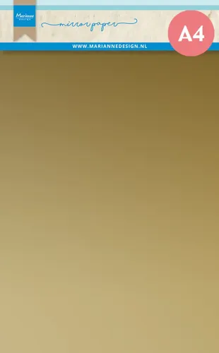 marianne-design-mirror-paper-a4-gold-5pcs-ca3177.webp