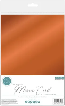 Craft Consortium The Essential Mirror Card A4 Copper (10pcs)
