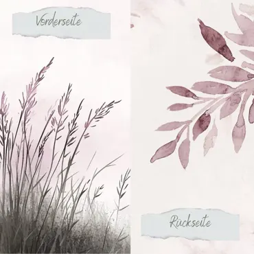 Creative-Depot Designpapier - Herbstwiese - Doppelseitig bedruckt