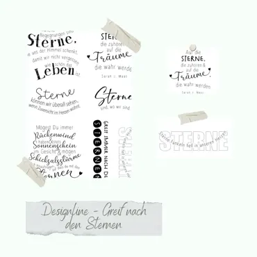 Creative-Depot Stempelset - Designline - Greif nach den Sternen