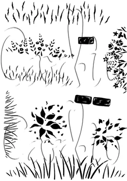 Card-io Textures A7 Clear Stamp Set