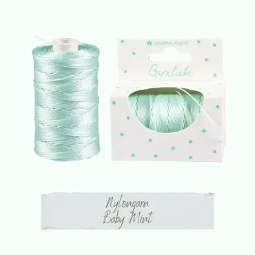 Creative-Depot Nylongarn - Baby Mint - Garnliebe