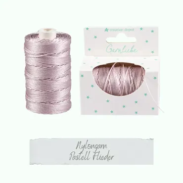 Creative-Depot Nylongarn - Pastell Flieder - Garnliebe