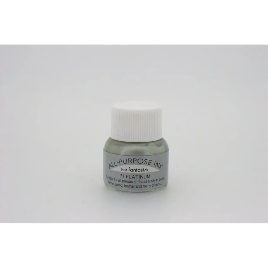 Tsukineko All-Purpose Ink Bottle Platinum 15ml 