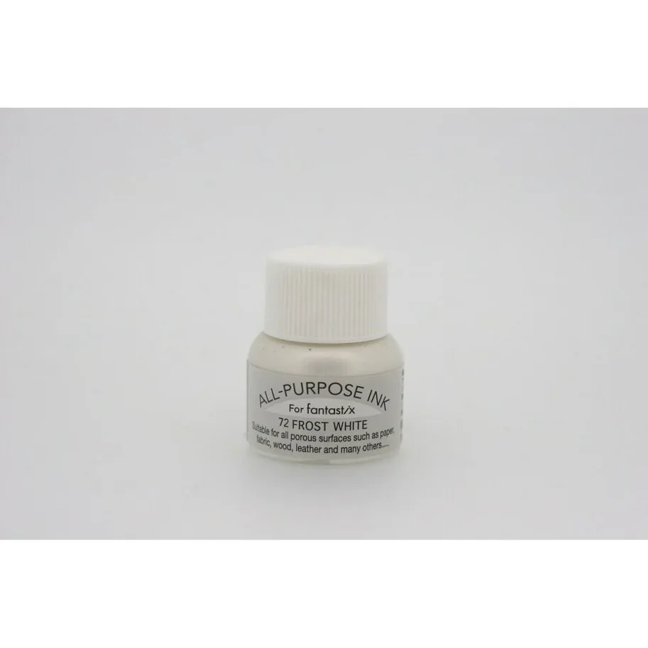 Tsukineko All-Purpose Ink Bottle Frost White 15ml 