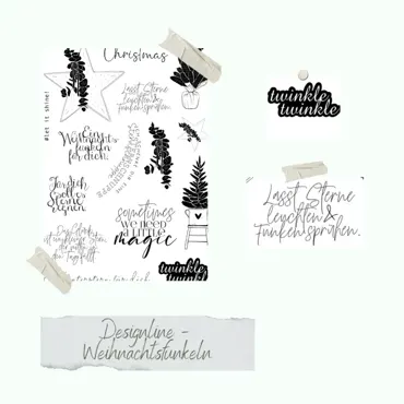 Creative-Depot Stempelset - Designline - Weihnachtsfunkeln
