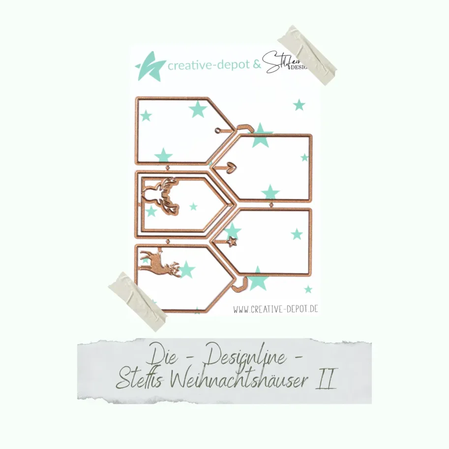 Creative-Depot Die - Designline - Steffis Weihnachtshäuser II