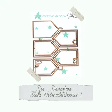 Creative-Depot Die - Designline - Steffis Weihnachtshäuser I