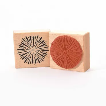 Heindesign Motivstempel Titel: Blütenexplosion