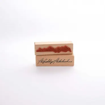 Heindesign Motivstempel Titel: Aufrichtige Anteilnahme