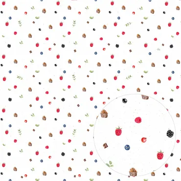 Charlie & Paulchen Glückwunsch – Schoko-Muffins Allover