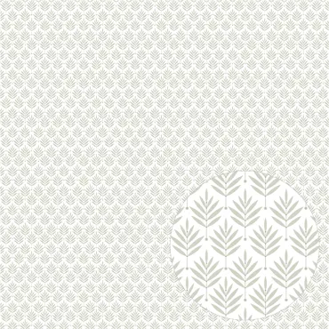 Charlie & Paulchen Graphic Pattern – Palmblatt Pistazie