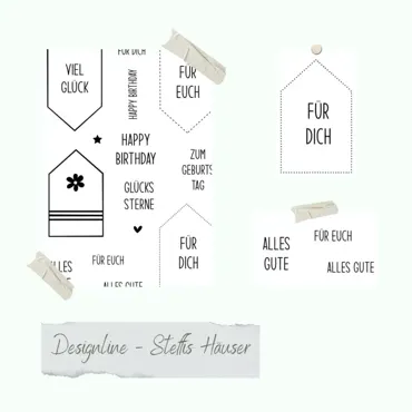 Creative-Depot Stempelset - Designline - Steffis Häuser
