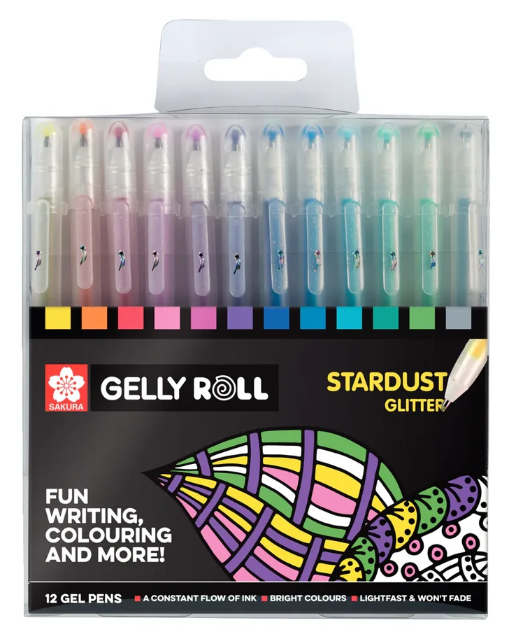 Sakura Stardust Gelstifte, 12-teiliges Set
