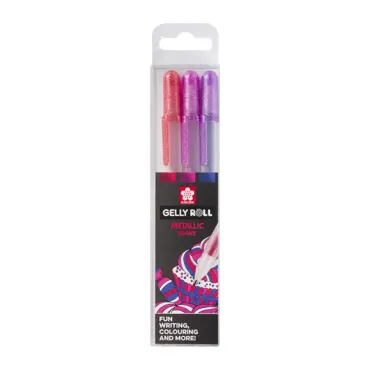 Sakura GElstifte Gelly Roll Metallic Sweets, 3-teiliges Set