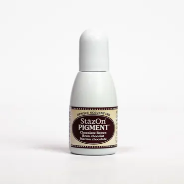 StazOn Pigment Inker Chocolate Brown