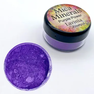 Lavinia Stamps-Mica Minerals-Purple Power