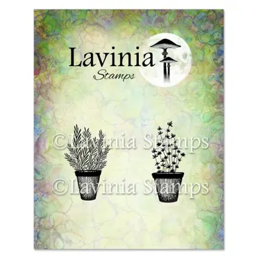 Lavinia Stamps - Rosemary & Thyme Pots