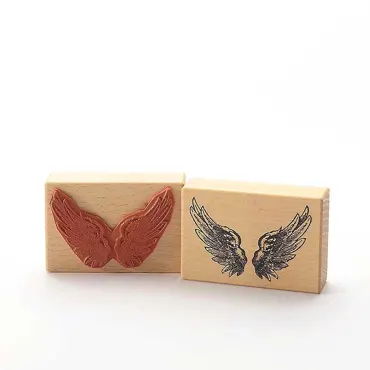 Heindesign Motivstempel Titel: Engelsflügel