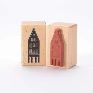 Heindesign Motivstempel Titel: Münster Prinzipalmarkt (drei Bögen)