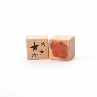 Heindesign Motivstempel Titel: Kleine Sterne